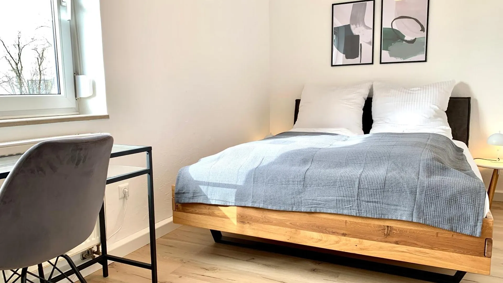 Modern 2-Bedroom Apartment Near Messe 2-4 Guests Augsburg